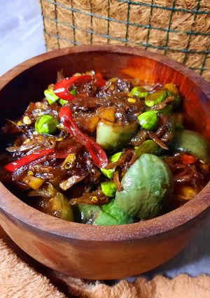 Foto resep Sambal Iris Terong Gelatik Teri