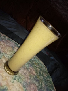 A picture of Banana smoothie.