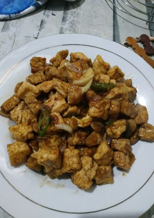 Foto resep Oseng tahu tempe praktis