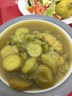 صورة لوصفة شوربة السمك مع الخضار اللذيذه 🍲❤️