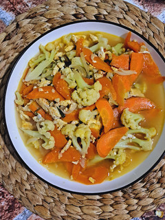 Foto resep Tumis Wortel Kembang Kol Telur