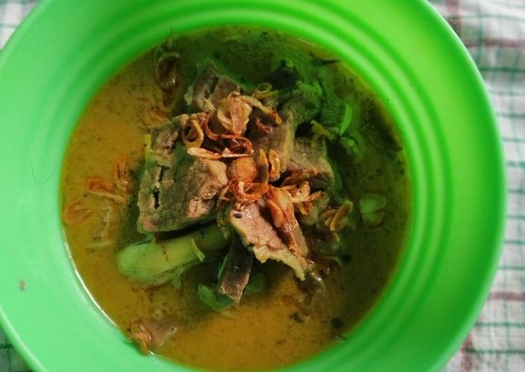 Resep 🍲 Rawon daging sapi khas blora 🍲 yang Lezat Sekali