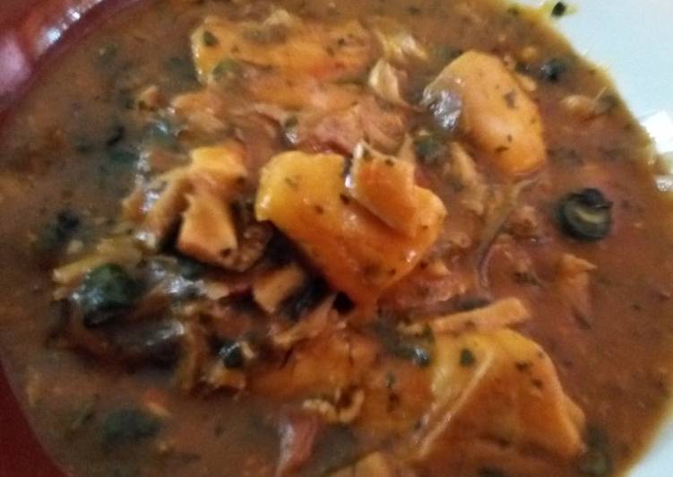 How to Prepare Quick Fresh Fish Bitterleaf Fisherman Soup #teamabuja