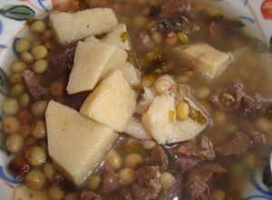 Sopa de quinchonchos Una foto de Sopa de quinchonchos