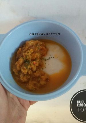 Foto resep Bubur ikan kembung saus tomat mpasi 7bulan