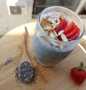 Easy Way Make Chia pudding with strawberry the Delicious You can take Joss in your mouth