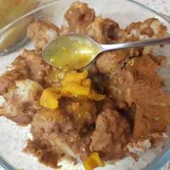 A picture of My style Mushroom Crispy Kung Pao 😀.