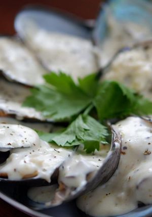 Foto resep Kerang Hijau White Sauce