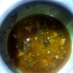 A picture of Aloo matar ki sabji.