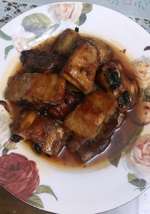 Hình của món Sườn xào chua ngọt đơn giản.