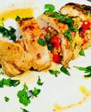 Pollo Relleno a la Tandoori