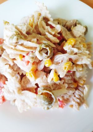 Zdjęcie przepisu Sałatka makaronowa FIT! 🥗.