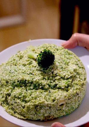Una foto de Pudín de brócoli (En Cookeo)
