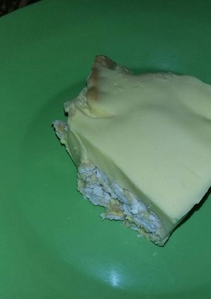 Una foto de Gelatina espumosa de galleta