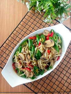 Foto resep Tumis Toge Jamur Kancing