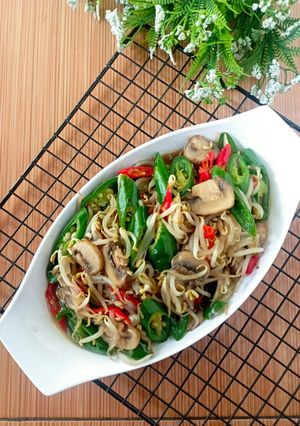Foto resep Tumis Toge Jamur Kancing