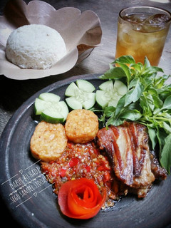Foto resep Sego Sambel Sidoarjo (#postingrame2_nasi)