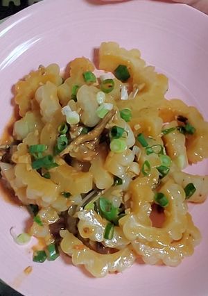 豆瓣燜苦瓜 的食譜成品照片