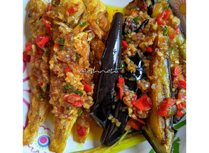 Gambar Sambalado Terung Dan Ikan Goreng