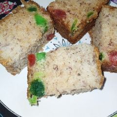 A picture of Tuitty Fruity Banana Cake.
