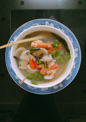 Hình của món Tom Yum Nam Sai.