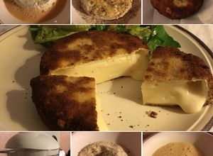 Una foto de Camembert a la milanesa