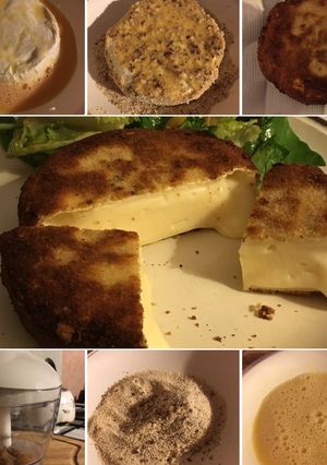 Una foto de Camembert a la milanesa