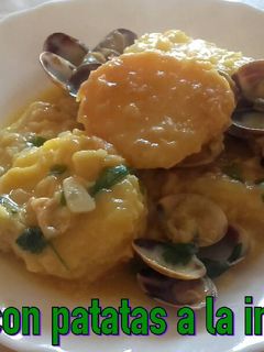 Una foto de Almejas con patatas a la importancia*