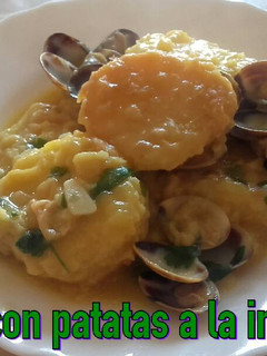 Una foto de Almejas con patatas a la importancia*