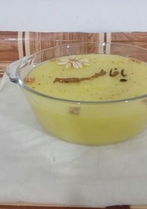 عکسی از دستور شله زرد