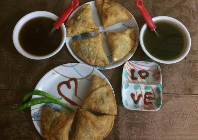 Recipe of Ultimate Perfect samosas