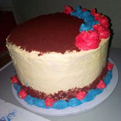 A picture of Red velvet cake.