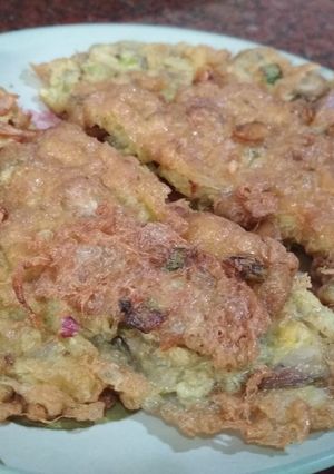 Foto resep Telor dadar bawang merah iris