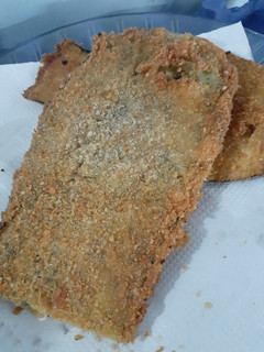 Una foto de MILANESA DE BERENJENA 🍆
