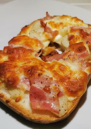 Foto principal de 🍐Tostada de pera y bacon🥓