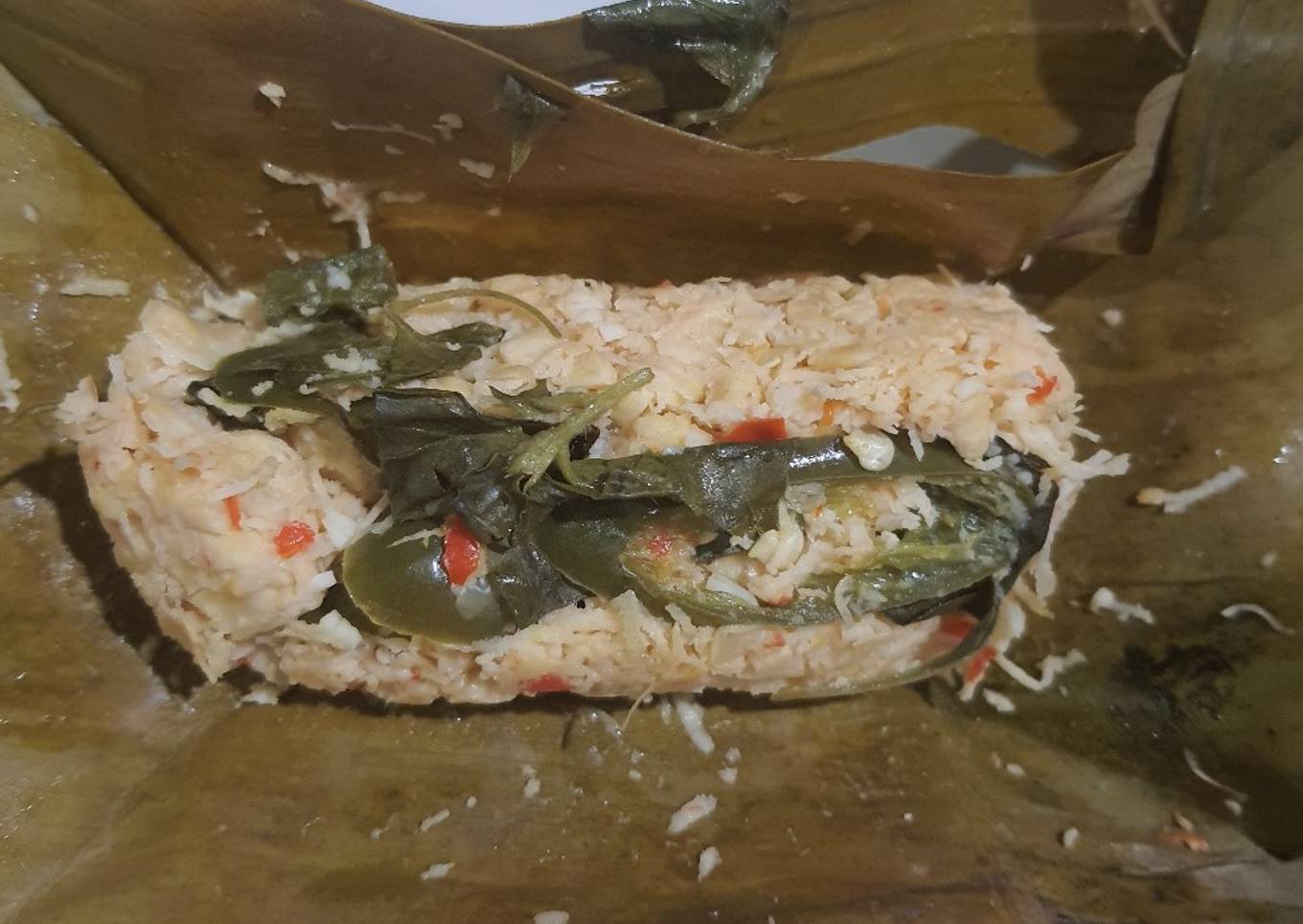 Botok tempe udang