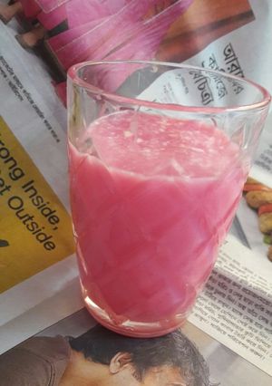 রুহ-আফজা স্মুদি রেসিপির প্রধান ছবি
