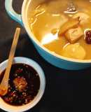 Taiwanese Sesame Oil Chicken Soup 台式麻油土雞湯