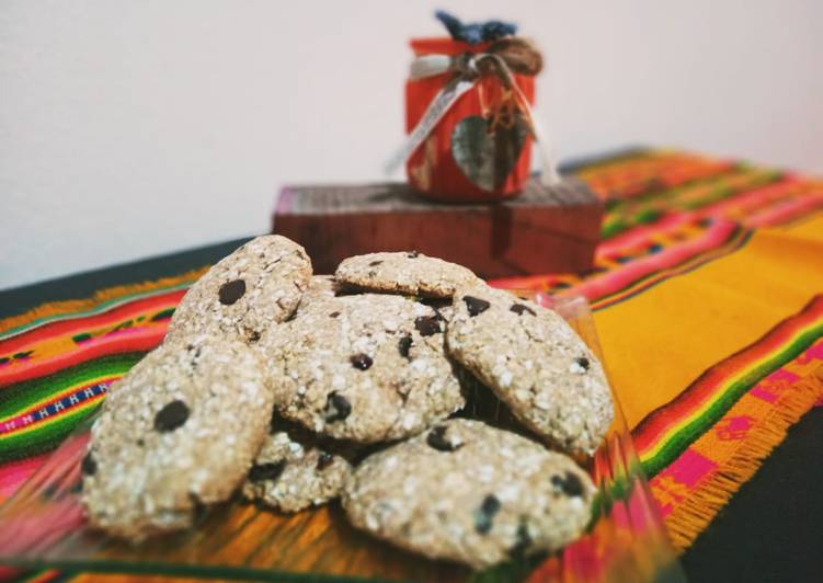 Simple Way to Make Speedy Galletas de avena, banana y miel con choco chips