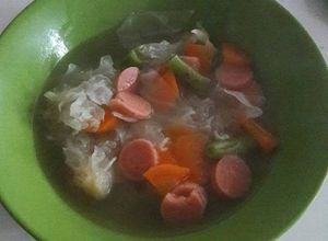 Foto resep Sup Sehat Jamur Es
