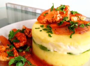 Una foto de Causa Escabechada de pollo👍🇵🇪