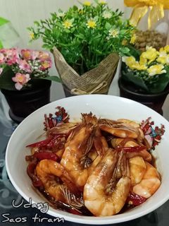 Foto resep Udang saos tiram / udang saos mentega ala me 🥰