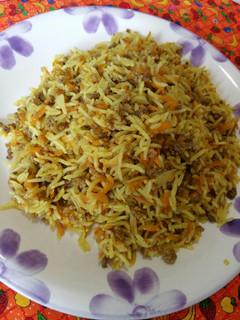 عکسی از دستور هویج پلو