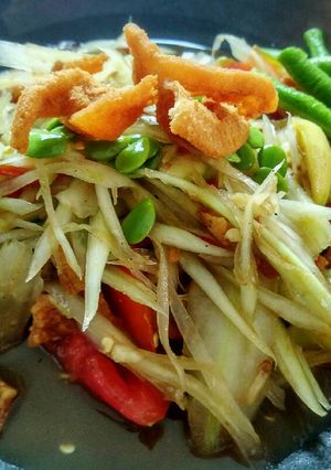 รูปของ ส้มตำปลาร้ากากหมู