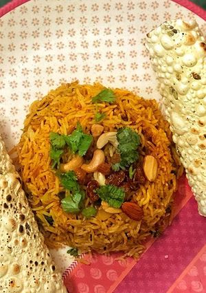 પુલાવ(pulav in Gujarati) રેસીપી મુખ્ય ફોટો