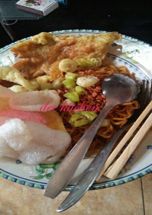 Foto resep Mie goreng tabur cabe
