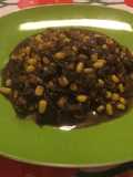 Guiso de callampas con choclo