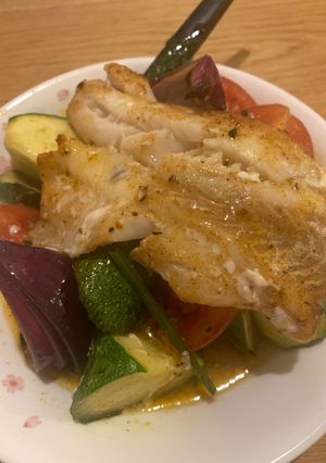 A picture of Meal Prep: Simple Fish & Vege.