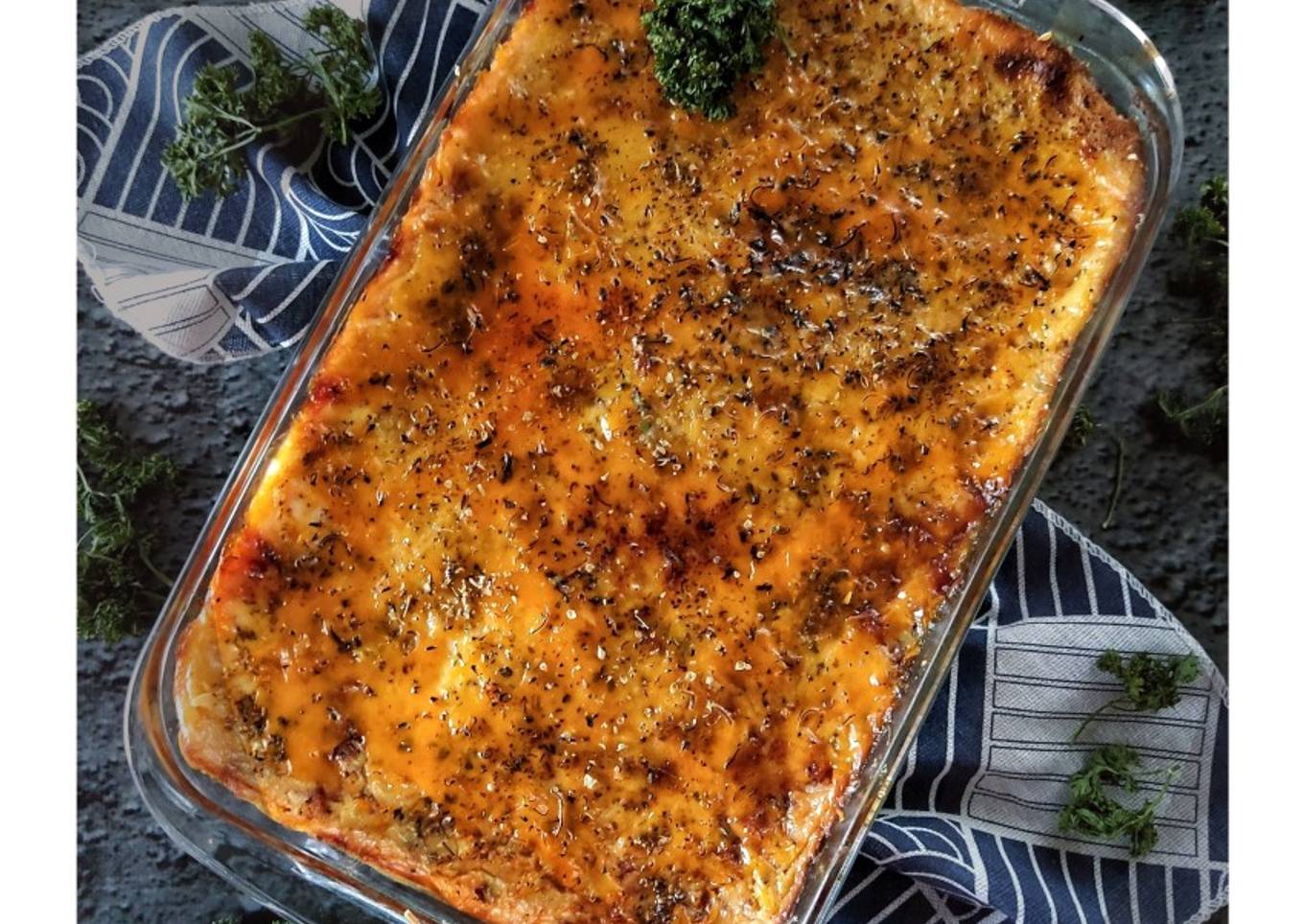 Lasagna Roti Tawar