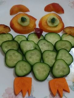 عکسی از دستور بشقاب میوه فاطیما